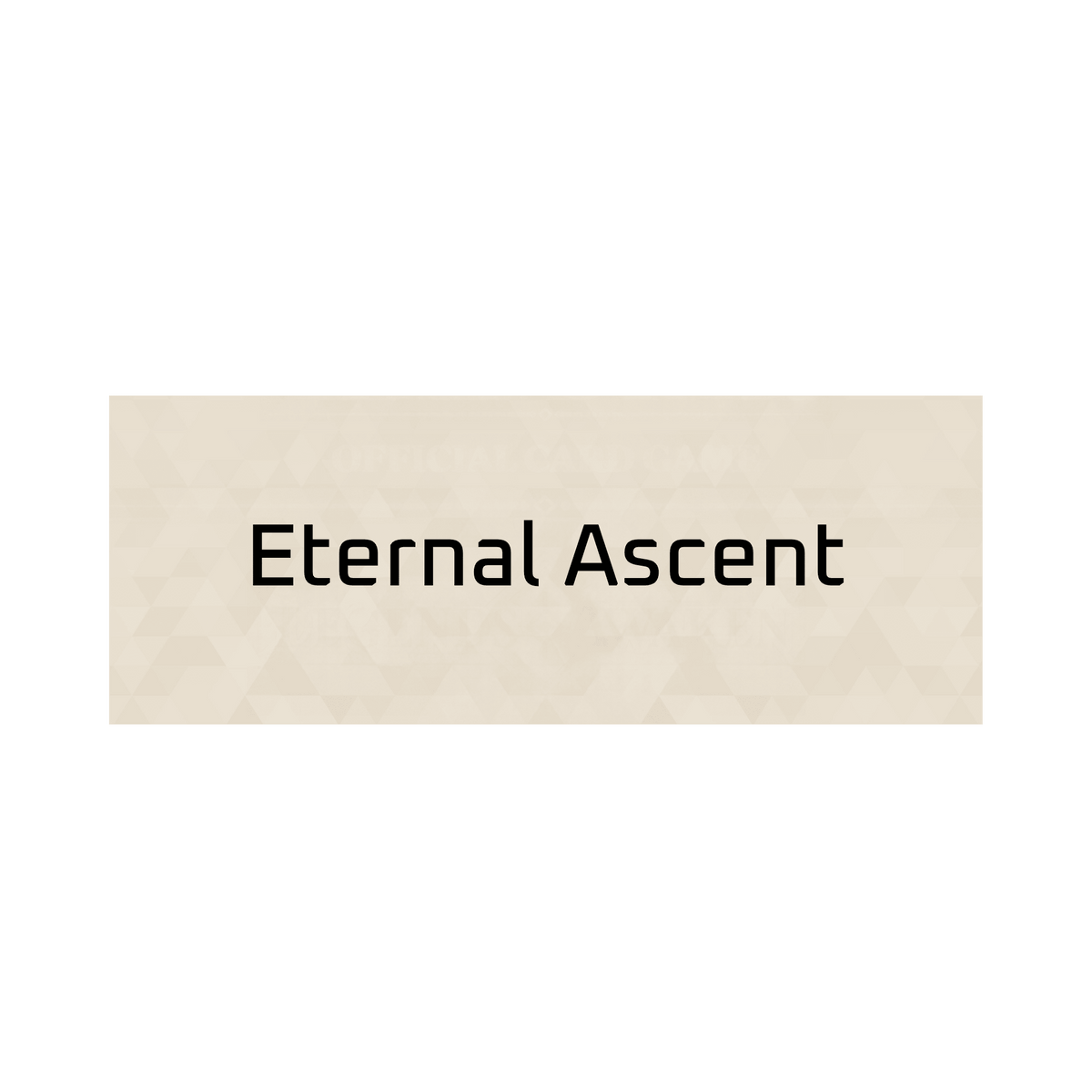Eternal Ascent