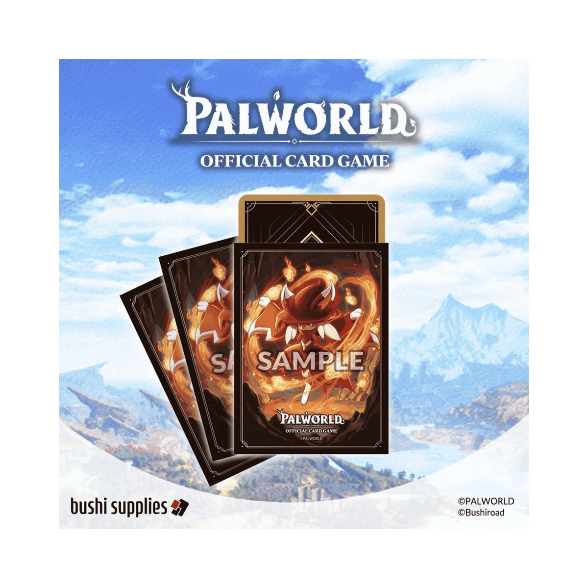 Palworld Official Card Game: Katress Ignis - Scathing Counter Card Sleeves